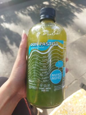 Jugo Don Pasito🌿 at Mora Mora - Roma in Mexico City