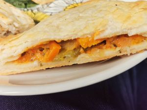 Thai slice at Lee's Family Bakery in South Shields