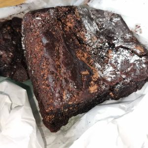 Brownie at Lee's Family Bakery in South Shields