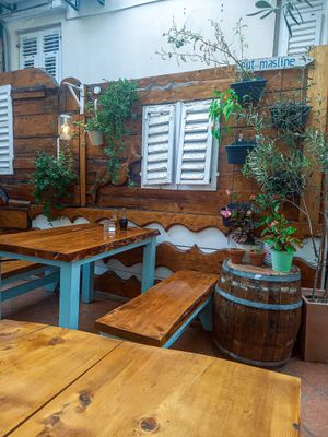 Gastgarten at Konoba Andreja in Krk