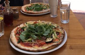 Pizza at Konoba Andreja in Krk