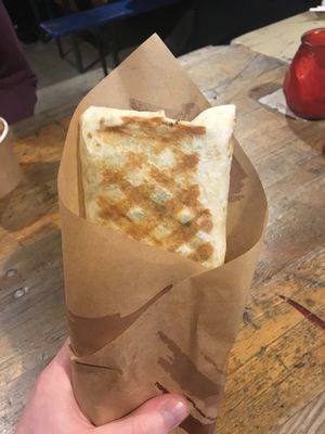 The wrap at Falafelmate in Odense