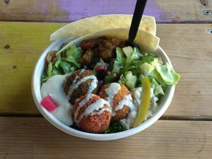 Vegan Falafel Bowl  at Falafelmate in Odense