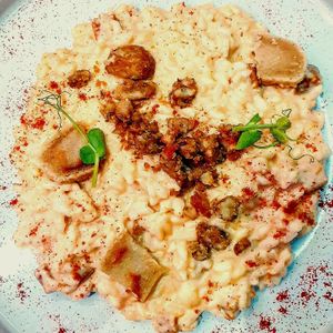 Risotto of the month at Melamangio in Mendrisio