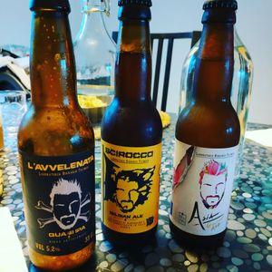 Le birre del Laboratorio birrario ticinese at Melamangio in Mendrisio