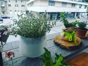 Terrace at Melamangio in Mendrisio