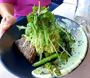 Greens very healthy and fresh at Good Love in St Kilda