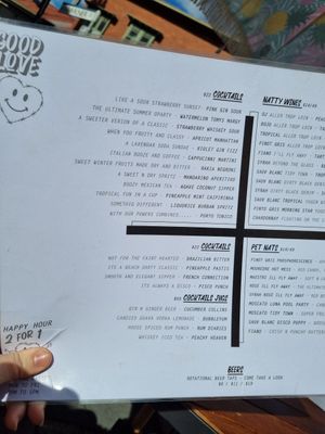 . at Good Love in St Kilda