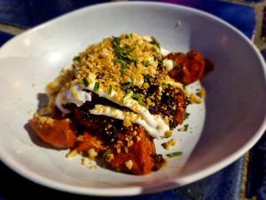 Loaded Patatas Bravas at Good Love in St Kilda