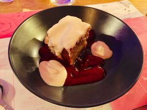 Carrot cake at Good Love in St Kilda