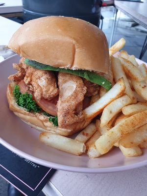 Had the KFC burger yesterday. Did not dissapoint! Service, food, location - amazing! at Good Love in St Kilda