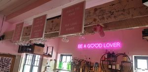 Inside at Good Love in St Kilda