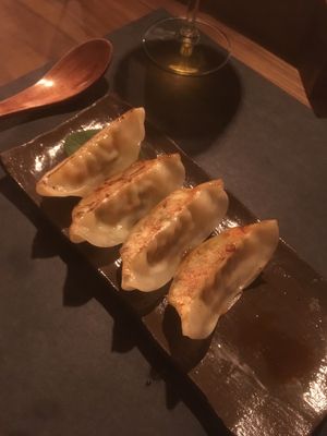 Veggie gyoza  at MaRamen in Padua