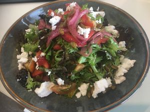 Summer Berry salad  at The Juniper Bistro in Banff