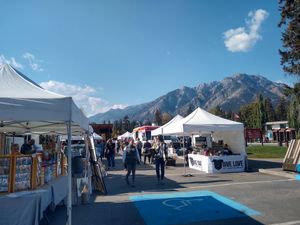  at Banff Farmer's Market in Banff