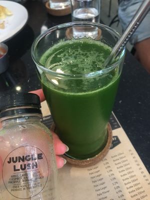 Jungle Lush, one of the cold-pressed juices  at Journeys Sandwich Cafe in Ho Chi Minh City