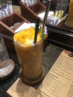 Black mango juice  at Journeys Sandwich Cafe in Ho Chi Minh City