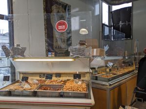 Nuts at Marché Jean-Talon in Montreal