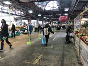 Market at Marché Jean-Talon in Montreal