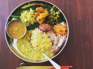 Meals zenbunose at Ananda Kitchen in Ishigaki