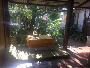 Garden at Ananda Kitchen in Ishigaki