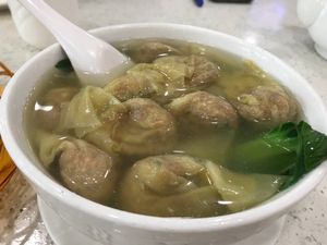 wanton soup at Soiut Kong Veggie Cuisine in Macau