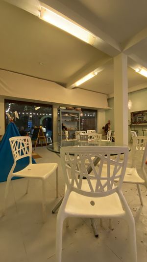 Lots of space. Great for kids too    at Gelato Factory in Auroville
