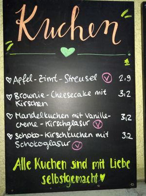 Cakes at Brettle in Ulm