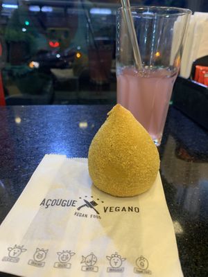 Coxinha de jaca   at Açougue Vegano - Ipanema in Rio De Janeiro