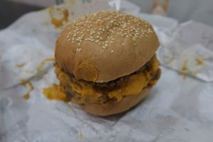 Double "Cheese" Burger at Açougue Vegano - Ipanema in Rio De Janeiro
