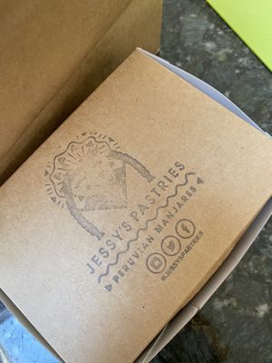 Box  at Jessy's Pastries in Westbury