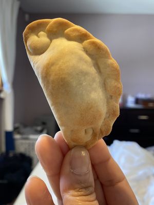 Outside at Jessy's Pastries in Westbury