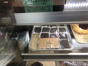 Don’t miss out on their vegan rainbow cookies! at Jessy's Pastries in Westbury