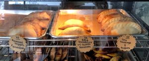 BBQ Jackfruit empanadas at Jessy's Pastries in Westbury