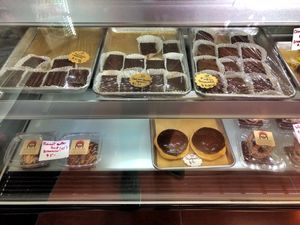 Brownies, doughnuts, etc at Jessy's Pastries in Westbury