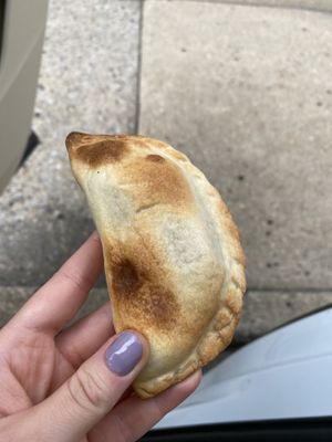 soy chorizo + plantain at Jessy's Pastries in Westbury