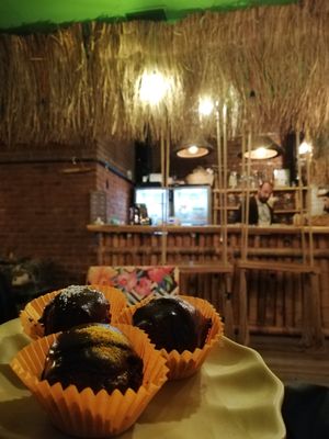 Gigabites dessert at Marquage Coffee in Istanbul