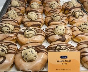 Cookie dough donuts  at Brammibal's Donuts - Potsdamer Platz in Berlin