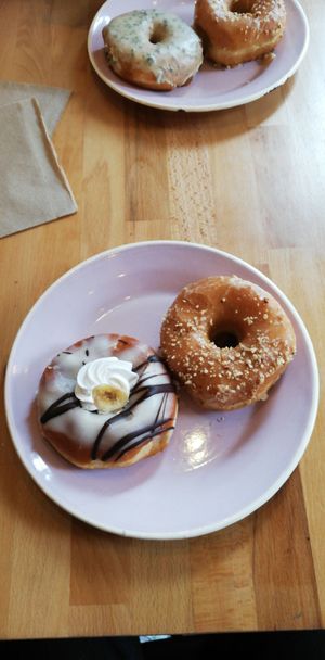 Vegan donuts at Brammibal's Donuts - Potsdamer Platz in Berlin