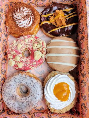6 donuts for 16 eur at Brammibal's Donuts - Potsdamer Platz in Berlin