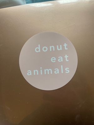 Cute sticker for free  at Brammibal's Donuts - Potsdamer Platz in Berlin