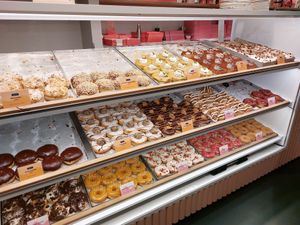 In the morning when they still have all flavours :) at Brammibal's Donuts - Potsdamer Platz in Berlin