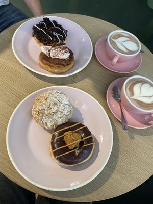 Verschiedene Donuts  at Brammibal's Donuts - Potsdamer Platz in Berlin