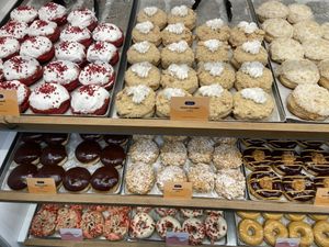 Selection of their choice  at Brammibal's Donuts - Potsdamer Platz in Berlin