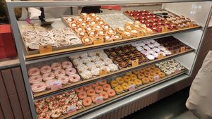So many options! at Brammibal's Donuts - Potsdamer Platz in Berlin