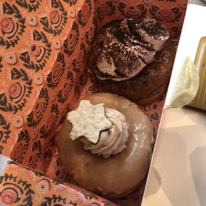 Zimtsterne and tiramisu   at Brammibal's Donuts - Potsdamer Platz in Berlin