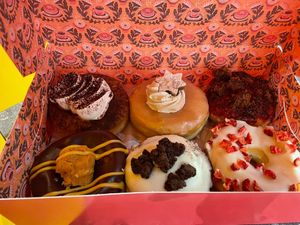 6er Donut box (19€) at Brammibal's Donuts - Potsdamer Platz in Berlin