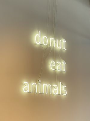Donut eat animals  at Brammibal's Donuts - Potsdamer Platz in Berlin