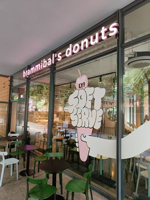 Front of store at Brammibal's Donuts - Potsdamer Platz in Berlin