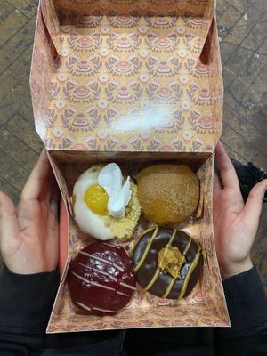 The to go box  at Brammibal's Donuts - Potsdamer Platz in Berlin